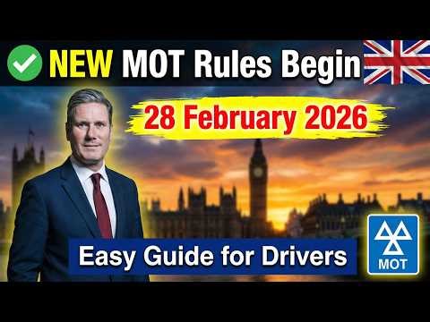 New MOT Rules Begin 28 February 2026 – Easy Guide for Drivers