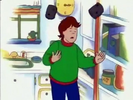 Caillou Joins The Circus in Reverse