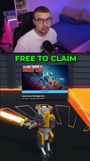 Clone Drone in the Danger Zone is FREE!