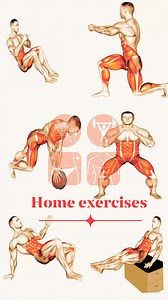 Home exercises for you guys. #homeexercises #homeworkouts #noequipmentneeded #noequipment | Explore Health Blog
