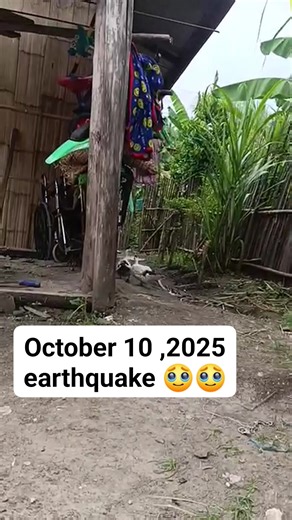 Earthquake October 10,2025 🥹🥹credit to the owner of this video❤️ #videoviralシviralシ2025 #highlightsシ゚ | Jea Mini Vlog