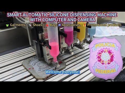 SMART AUTOMATIC SILICONE DISPENSING MACHINE WITH