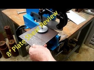 8" Hand Operated Plate Shear Review