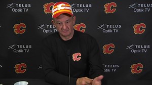 10K views · 104 reactions | "We continue to work on being a faster team and finishing opportunities." Darryl Sutter speaks to the media following today's practice. | Calgary Flames | Facebook