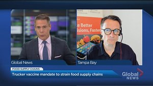 Trucker vaccine mandate will further strain food supply chains