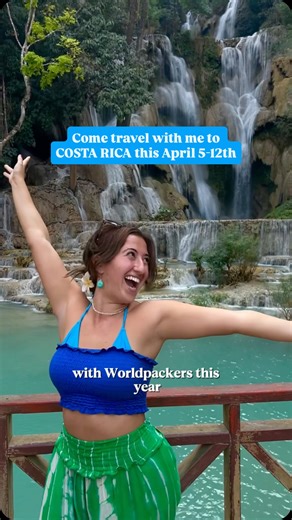 Briana | Adventure Travel Creator🌺 on Instagram: "LETS TRAVEL TOGETHER🌞🌺🇨🇷 Book your spot now for the Costa Rica girls group trip this spring! 📍Puerto Viejo, Costa Rica 🗓️ April 5th-12th 2026 I am so excited to be going on this epic adventure and I’d love for you to come along! We’ll be beach hopping, going on a waterfall tour, playing with local children, meeting rescued jaguars & other animals, going kayaking in Punta Uva, learning how chocolate is made, going on a snorkeling tour & so 
