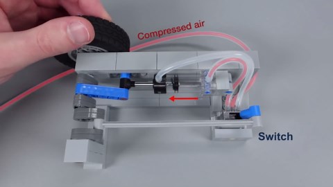 Crafting a Lego RC Truck Powered by Compressed Air