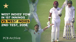 70K views · 964 reactions | West Indies' All Fall of Wickets in 1st Innings | 2nd Test Pakistan vs West Indies 2016 Series #PCBArchives | Pakistan Cricket Team | Facebook