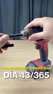 365 IMPRESIONES 3D EN 365 DÍAS:DÍA 43/365: Broca #bambulab #tips #humor