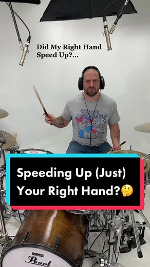 Polyrhythm Drum Lesson: Speeding Up Right Hand? 🤔