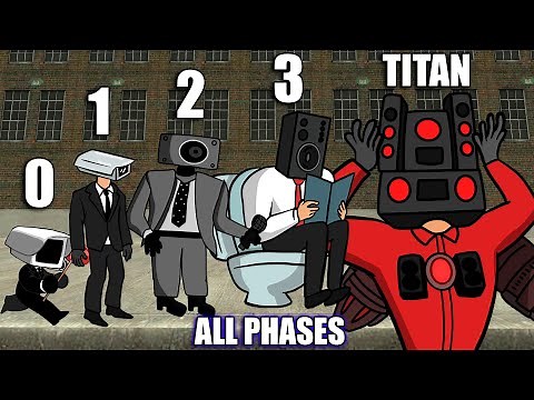 Friday Night Funkin' Vs Skibidi Toilet | SPEAKERMAN & CAMERAMAN ALL PHASES - (New Skibidi) FNF Mod