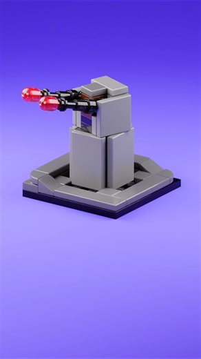 LEGO Death Star Turbolaser Turret ⚡️ Mini Bricks Star Wars Build