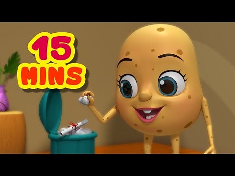 Aloo Kachaloo Ka khazana & much more | Hindi Rhymes for Children | Infobells
