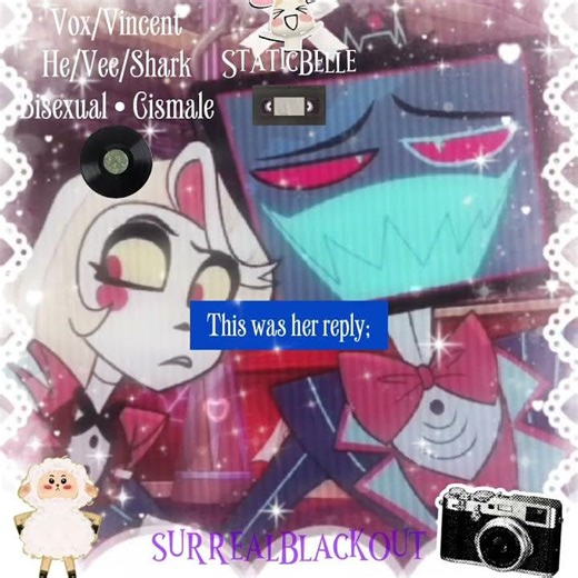 #STATICBELLE #edit // #hazbinhotel #hazbinhoteledit #vox #charliemorningstar #ship #rarepair