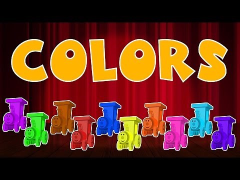 BEN the train | Learn colors | color song for kids | Learning video