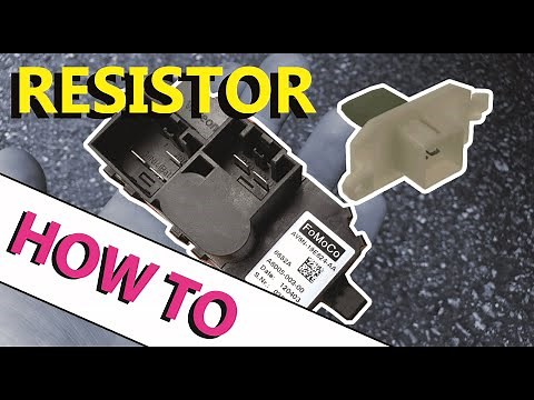 How to Replace a Blower Motor Resistor for 2013 - 2016 Ford Escape: HOW TO ESCAPE