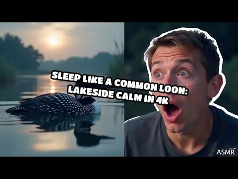 Sleep Like a Common Loon: Lakeside Calm in 4K