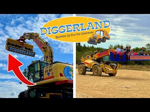 Diggerland Devon Vlog 2025 - AWESOME JCB Theme Park!