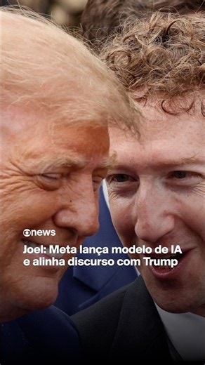 Joel: Meta launches AI model and aligns with Trump’s rhetoric