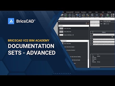 BricsCAD V22 BIM Academy 16 - Documentation sets Advanced