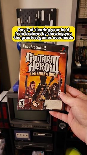 Guitar Hero 3 please save us #guitarhero #ps2 #nostalgia #retrogaming