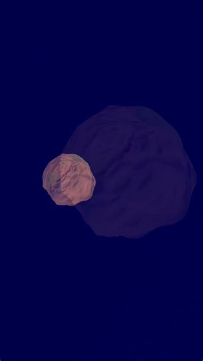 red moon. Amalthea