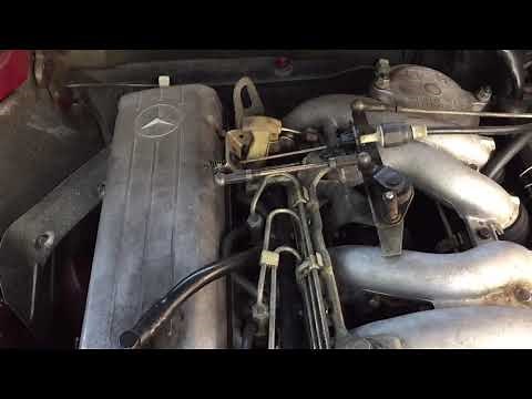 Mercedes W124 200d OM601 Kaltstart - Coldstart