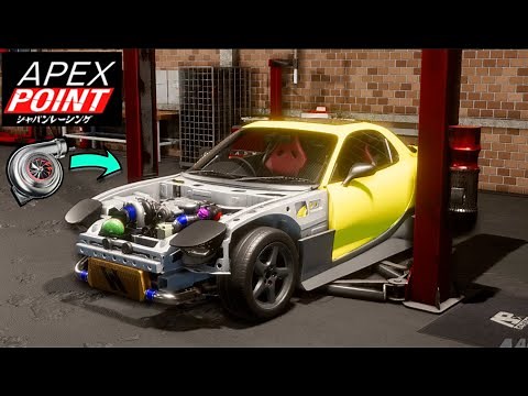 Building FIRST Rotary 13b ENGINE In RX7 On NEW FreeRoam Apex Point UPDATE!!
