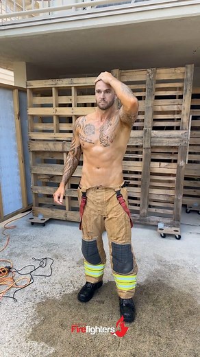 Aus Firefighter Calendar on Instagram: "Feel the fire as these hot firefighters pose for the camera 🔥 📸 Linktr.ee/australianfirefighterscalendar #australianfirefighterscalendar #fireman #realfirefighters #fyp #bombeiro #bomberos #brandweer #feuerwehr #pompiere #消防队员 #소방수 #pompier #firefighter #hotmen"