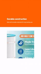 Hurricane Filters 3 Pack HF4950-01 Advanced Spa Filter Cartridge - Replacement for PRB50-IN, Unicel C-4950, Filbur FC-2390, Dynamic Series IV DFM, DFML, Series II & III RTL/RCF-5