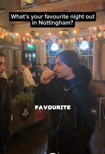 At least he gave it a go 🤣🤣 @Fabz #notts #streetinterviews #publicinterview #nightout #nottingham