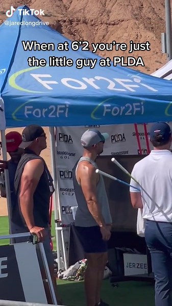 Why’s everyone so big. #plda #prolongdrive #golf #golfswing