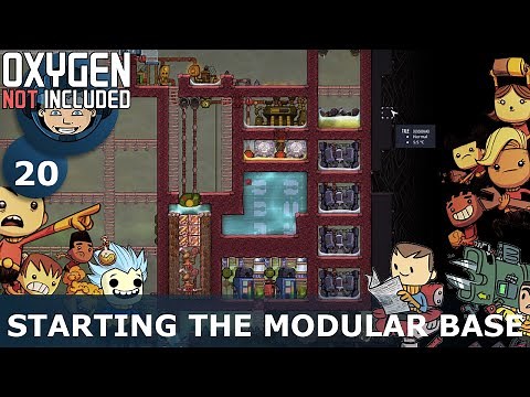 STARTING THE MODULAR BASE - Oxygen Not Included: Ep. #20 - Building The Ultimate Base