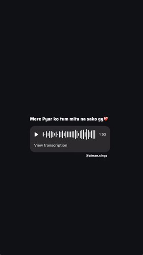 𝗔𝗶𝗺𝗮𝗻 | I wasn’t fine, but I ended up singing anyway🙂 . . . . . . . . . . . . . . . . . #fyp #singing #mujhetumnazarse #cover #song #instagood... | Instagram