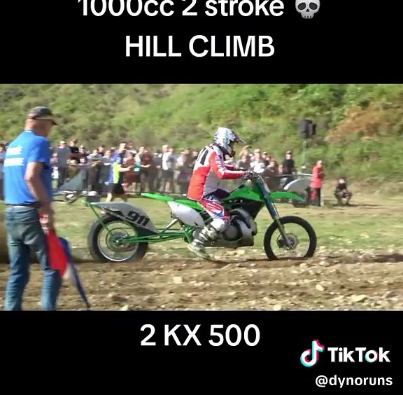 Thrilling 1000cc 2T Hill Climb Action