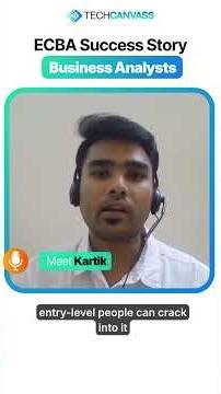 ECBA Certification Journey | Fresher’s Experience with Techcanvass