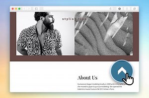How to use the Back To Top Element on a web page - Nicepage Help Center