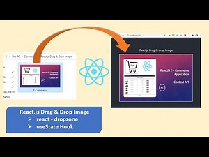 How to Upload, Preview image with Drag & Drop in react.js Using Hooks? Step by Step from Scratch