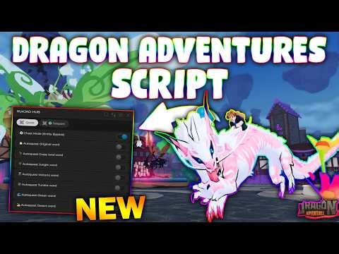 *NEW* Dragon Adventures Script (PASTEBIN 2026) ( AUTOFARM MOBS , AUTOFARM FOOD/ORE , AUTO FEED )