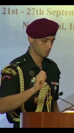 Major Rishabh Singh Sambyal💗 #parasf #trending #explorepage #fpy #army #viral #feedshorts #love #adc