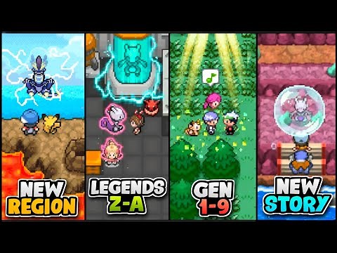 TOP 5 BEST POKEMON GBA ROM HACKS!! (JANUARY 2026)