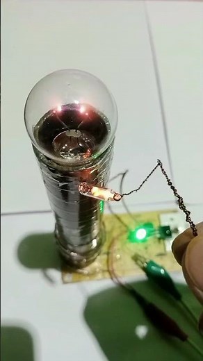 Homemade Tesla Coil Using TIP41C Transistor Plasma Bulb Experiment #diy #diyprojects