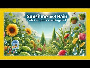 🌱🎶 Sunshine and Rain – What Do Plants Need to Grow? | Fun Kids Song! 🌞💧