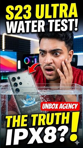 S23 Ultra: RIP? 🌊 IPX8 Water Test