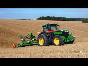 Déchaumage / JD 7230 & Amazone catros 6002-2TS 6M / ETA RAVAUX
