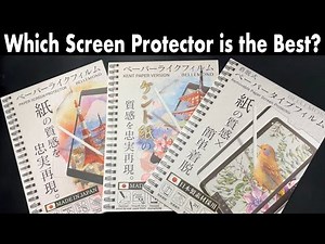 Bellemond Paper vs Kent vs Removable Magnetic Screen Protector for iPad Pros and Cons Artist Review