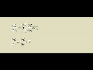 1D convolution for neural networks, part 7: Weight gradient