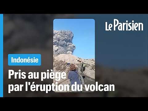 "They're dead!": A volcano erupts in Indonesia, trapping hikers