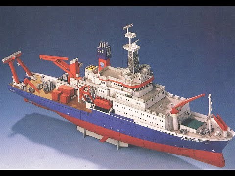 Forschungsschiff Meteor Ein Baubericht