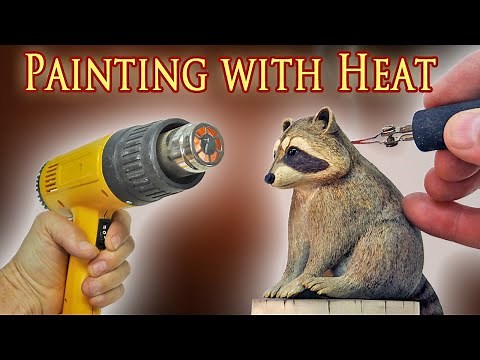 How to Color a Wood Carving Without Paint